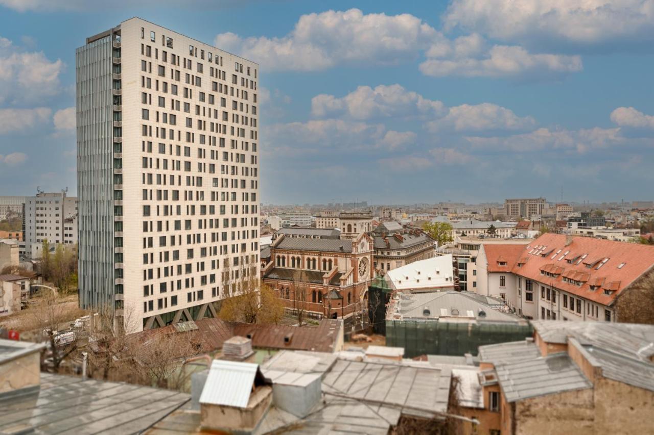 Splendid 2Br Apartment With Breathtaking Views Of Casa Poporului Bucarest Exterior foto